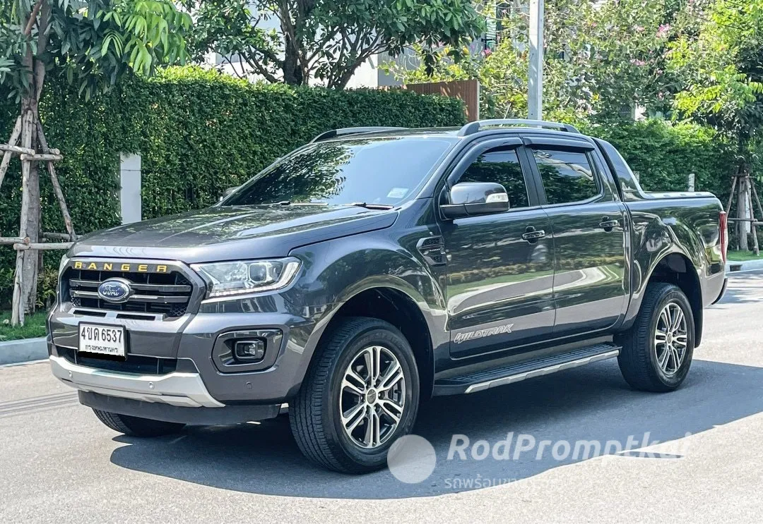 🔥 Ford Ranger Wildtrak 2.0 Double Cab ปี 2020 สีเทา ไมล์ 36,xxx. Km