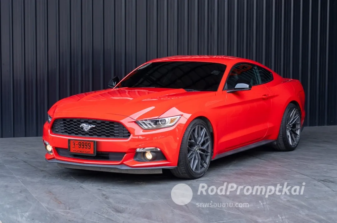 🚗  Ford Mustang 2.3 Ecoboots 2017 สีแดง