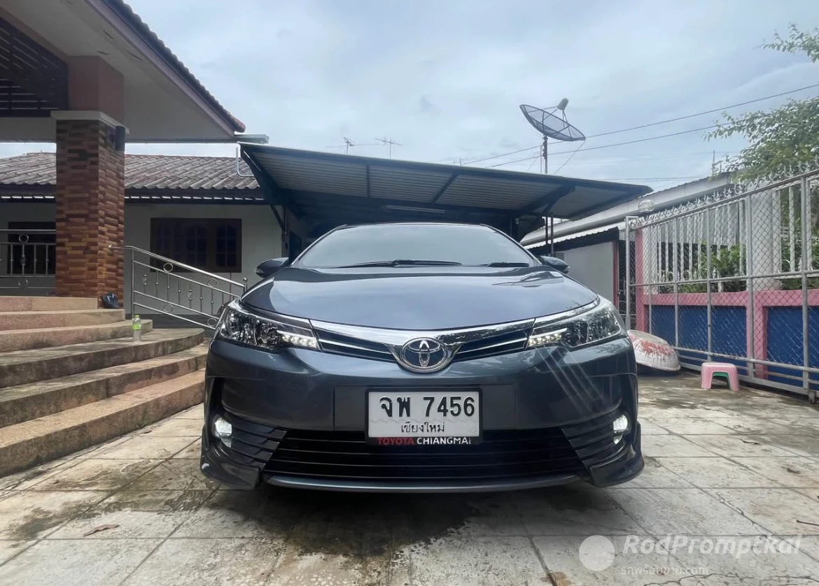 Toyota altis 2017 ใช้น้อย เข้าศูนย์ตลอด