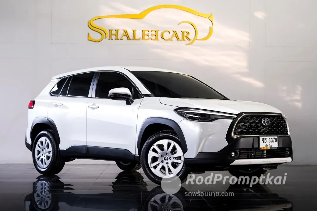 TOYOTA COROLLA CROSS 1.8 Sport Plus ปี2567 สีขาว-external