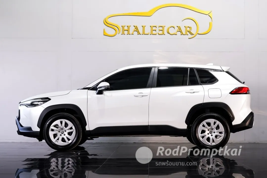 TOYOTA COROLLA CROSS 1.8 Sport Plus ปี2567 สีขาว-external