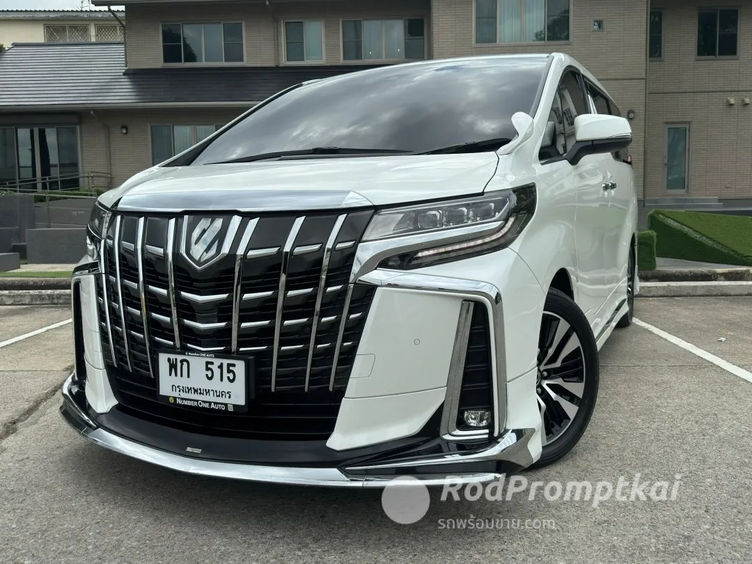 Toyota Alphard 2.5 SC-Package  TOP สุดปี 2021      มีชุดแต่ง MODELLISTA แท้ รอบคัน-external