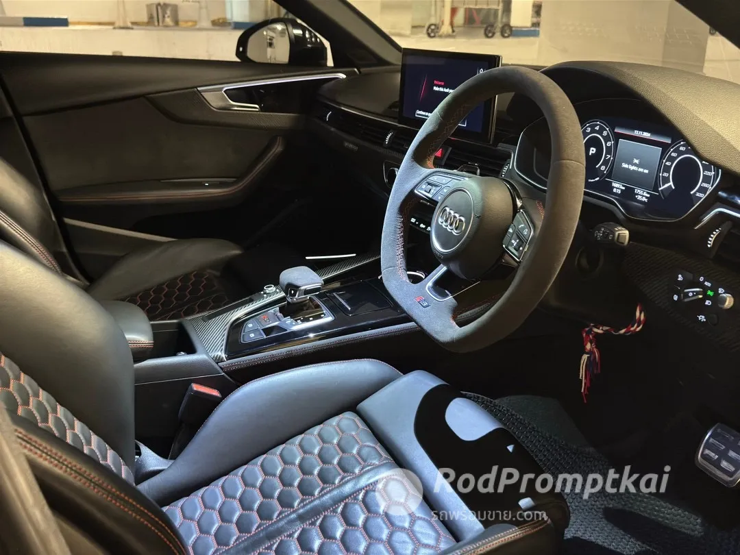 เจ้าของขายเอง  Sale AUDI RS 4 Complitition V6 ปี22  รถออก audi thialand warrants เหลือเต็มๆ ใข้งาน 18000 kilo stage 1 ruining แต่งนิดหน่อย พร้อมหล่อ-internal
